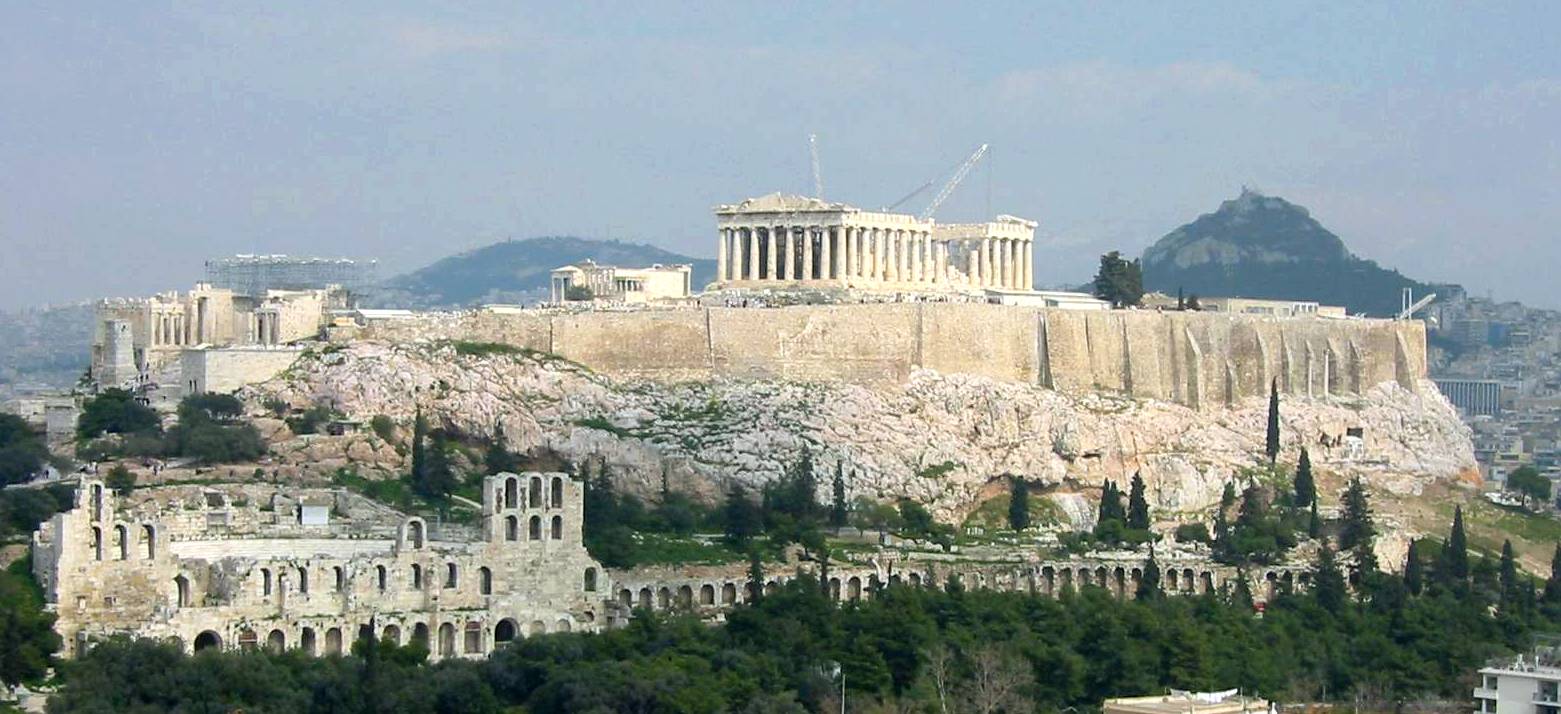 Die Akropolis in Athen