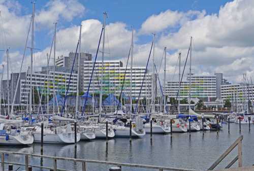 Yachthafen an der Ostsee