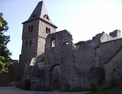 Burgruine Burg Frankenstein im Odenwald wikipedia.org 