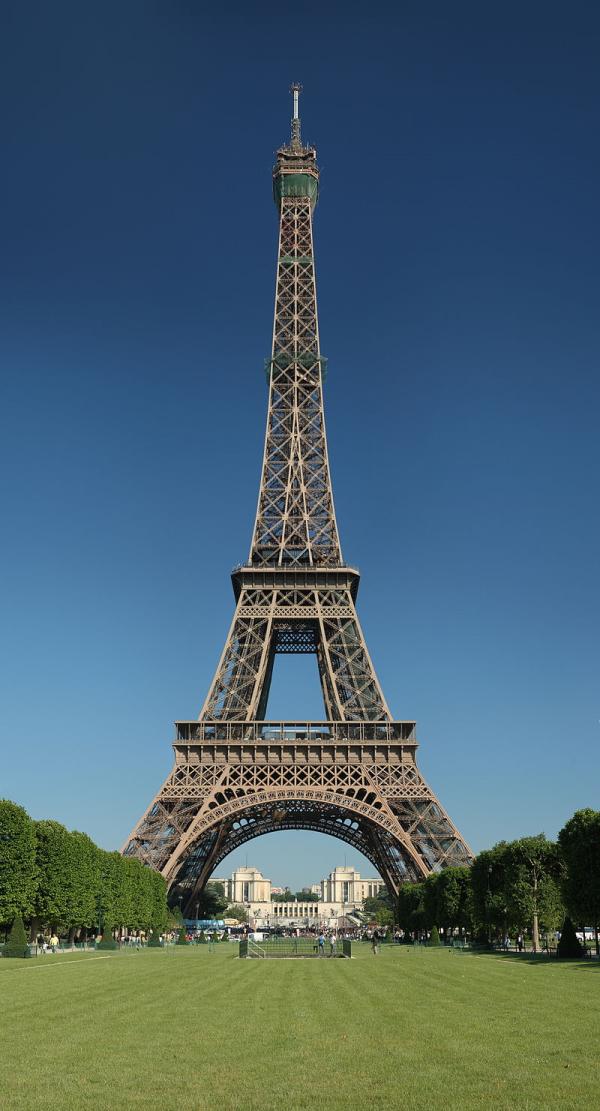 Der Eiffelturm in Paris