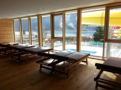 Ruheraum im Wellness-Bereich im Kinderhotel Buchau