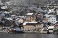 Hallstatt im Winter (Seesicht)