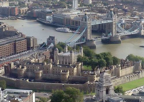 Tower of London aus der Luft